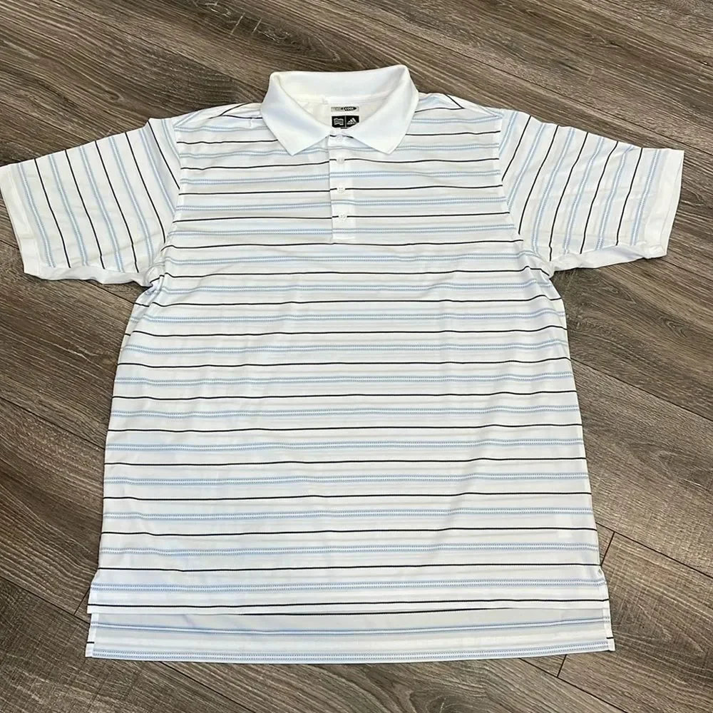 Mens Striped adidas golf tee